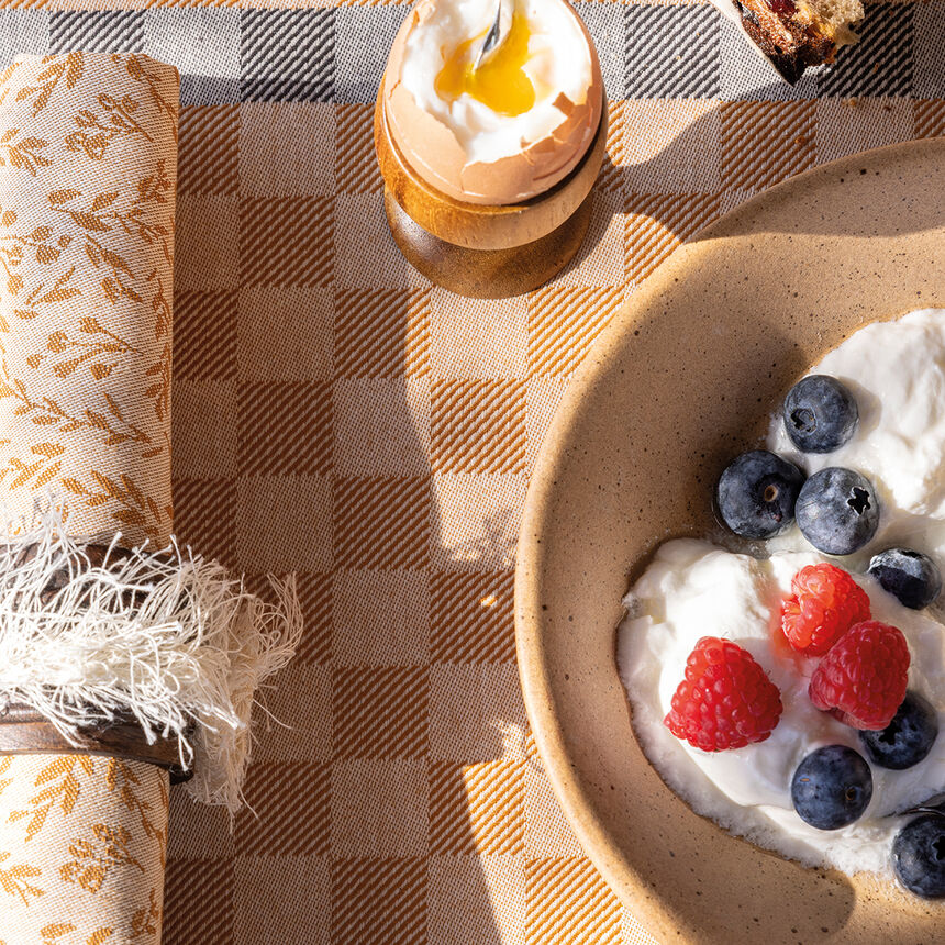 Napkin Champ&ecirc;tre Beige 50x50 100% cotton, , hi-res image number 0