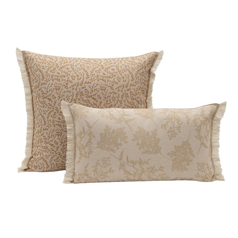 Cushion cover Champêtre Beige 50x50 100% cotton, , hi-res image number 1