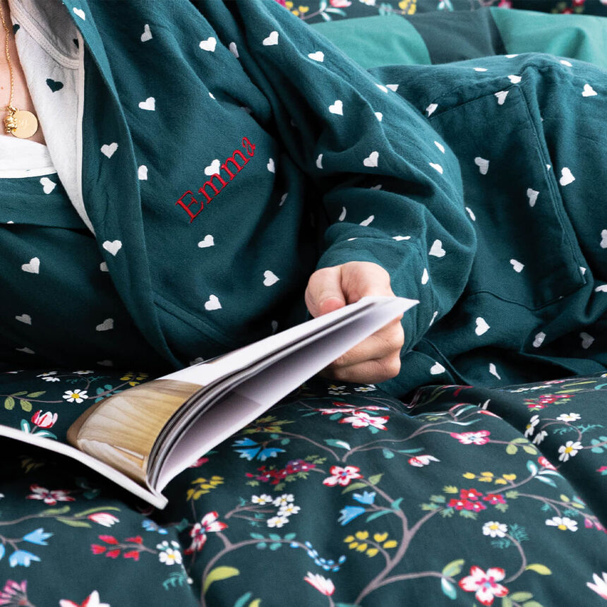 Kimono Vagabonde Green S 100% cotton, , hi-res image number 0