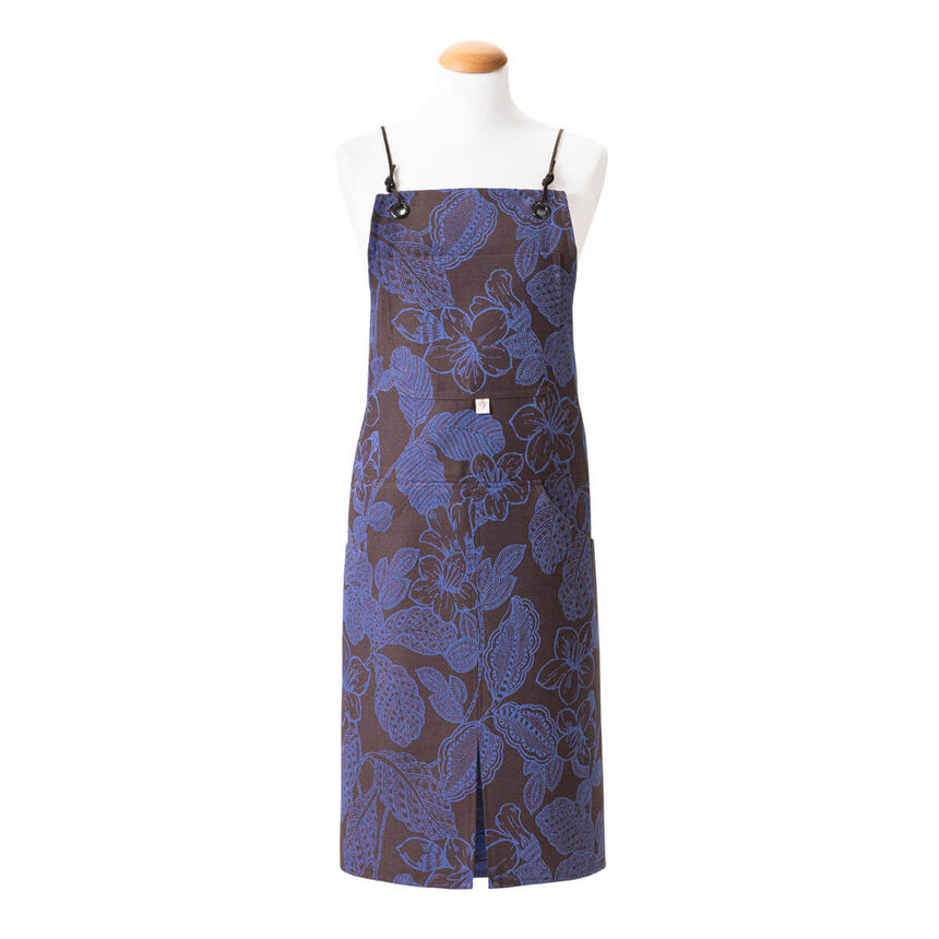 Apron Sulawesi Blue 85x90 100% cotton, , hi-res image number 1