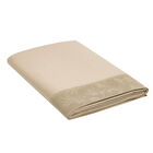 Flat sheet Arabesque Beige 240X300 50% cotton - 50 % linen, , hi-res image number 0