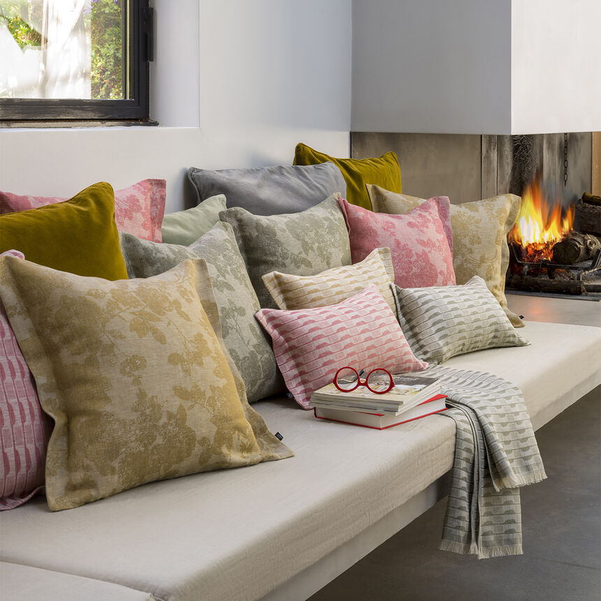 Cushion cover Casual Pink 50x30 100% linen, , hi-res image number 3