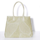 Shoulder bag Palme Green  100% cotton, acrylic coating. Garnish: Cattle leather, , hi-res image number 0