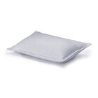 Cushion cover Portofino Géo White 50x30 100% linen, , hi-res image number 0