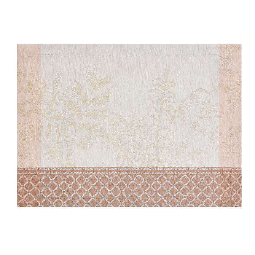 Placemat Jardin d'Eden Beige 50x36 100% cotton, , hi-res image number 1