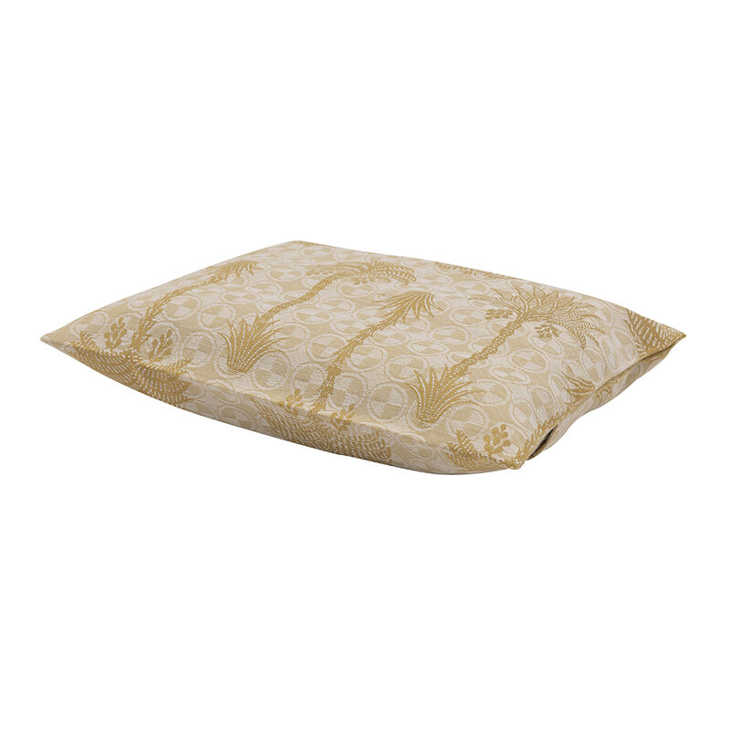Beach cushion Palmeraie Yellow 32x25 100% cotton, , hi-res image number 1