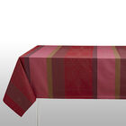 Coated tablecloth Vent d'ouest Strawberry 175x175 100% cotton, , hi-res image number 1