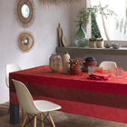 Coated tablecloth Bahia Red 175x175 Cotton / 1% Poliestere, , hi-res image number 0
