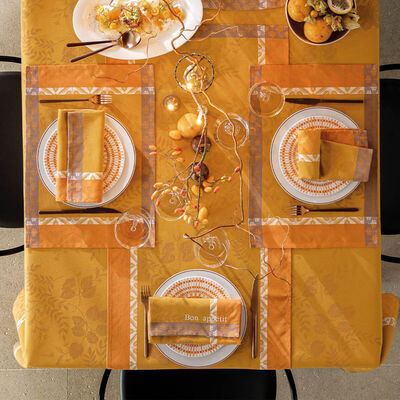 Coated tablecloth Manor lane Cotton