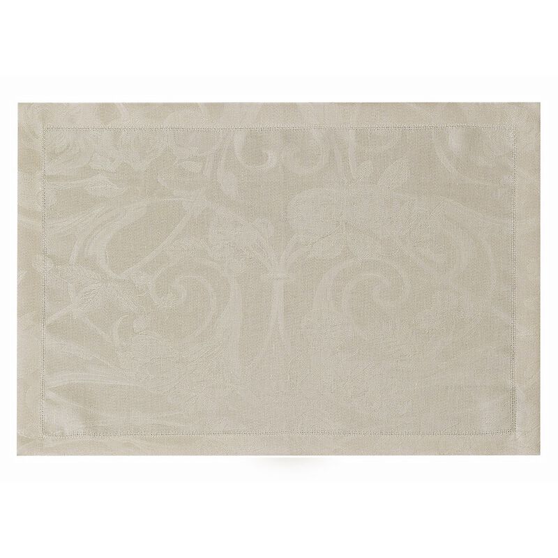 Placemat Tivoli Wheat 50x38 100% linen, , hi-res image number 0