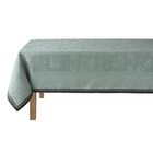 Tablecloth Romance Green 175x175 100% linen, , hi-res image number 1