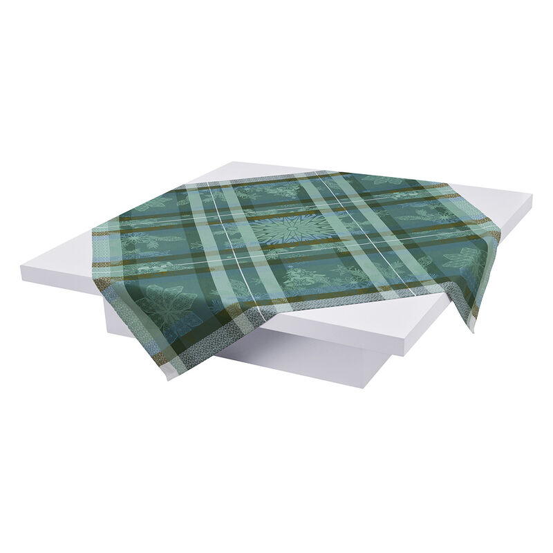 Tablecloth Hiver en Ecosse Land 175x175 100% cotton, , hi-res image number 2
