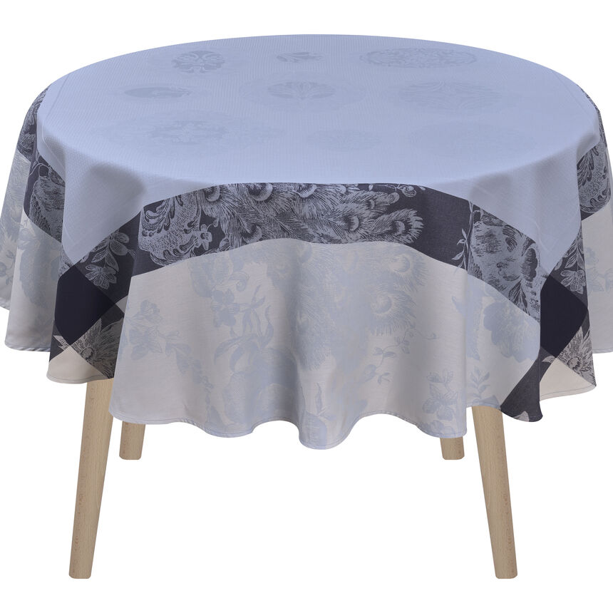 Tablecloth &Agrave; la Fran&ccedil;aise Blue 175x175 100% cotton, , hi-res image number 1