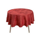 Tablecloth Souveraine Red 175x175 100% linen, , hi-res image number 3