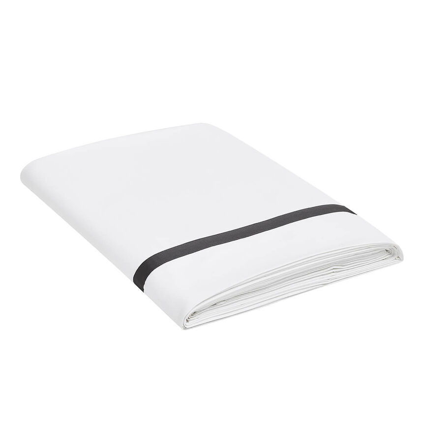 Flat sheet Apparat Dark grey 240X300 100% cotton, , hi-res image number 0