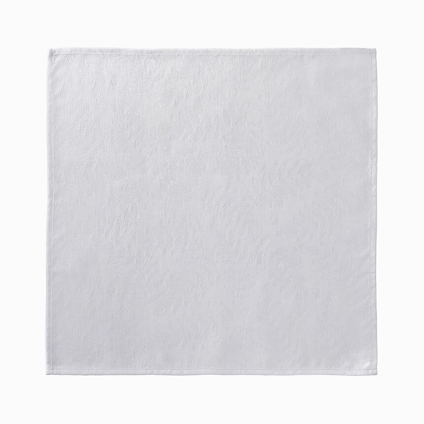 Napkin Vegetal mood White 50x50 100% cotton, , hi-res image number 3