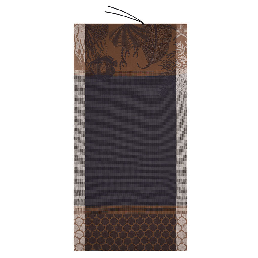 Beach towel Recifs Black 100x200 100% cotton, , hi-res image number 2