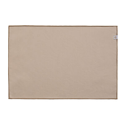 Coated placemat Vegetal mood avec surjet bourdon Cotton