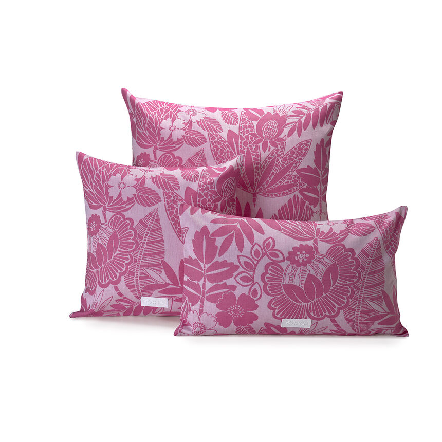 Cushion cover Barbarde Pink 40x40 100% cotton, , hi-res image number 0