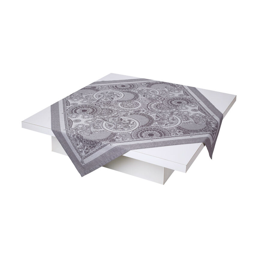 Tablecloth Porcelaine Kaolin &Oslash;210 100% cotton, , hi-res image number 5