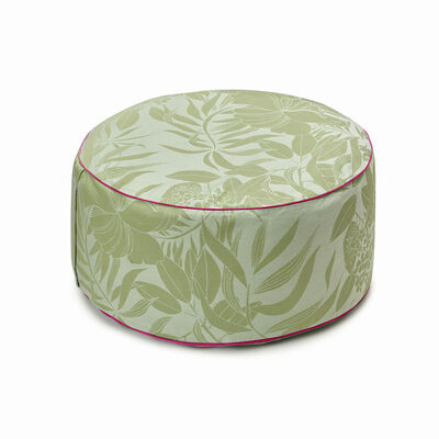 Pouf Nature Urbaine Green 50x30 Acrylic