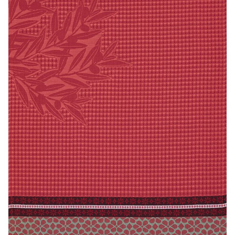 Hand towel Alpilles Red 54x38 100% cotton, , hi-res image number 0
