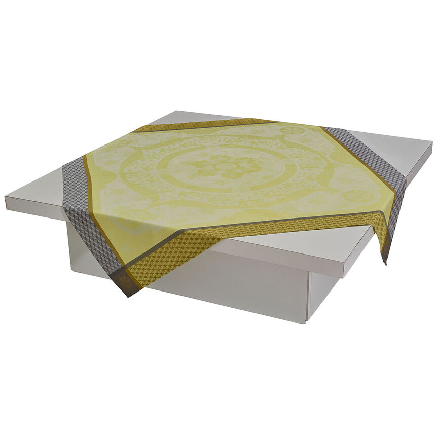 Tablecloth Duchesse Narcissus 175x175 100% cotton, , hi-res image number 2