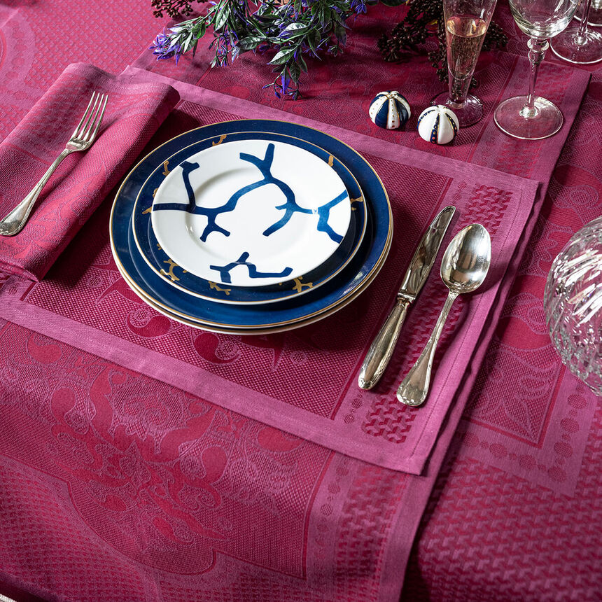 Placemat Palais V&eacute;nitien Pink 50x36 100% cotton, , hi-res image number 0