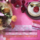 Coated placemat Mumbai Enduit Pink 50x36 100% cotton, , hi-res image number 0
