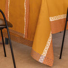 Tablecloth Manor lane Orange 175x175 100% cotton, , hi-res image number 1