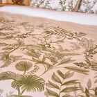 Duvet cover Jardin d'Eden Green 155X220 100% cotton, , hi-res image number 4