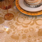 Tablecloth Féerie Yellow 120x120 100% cotton, , hi-res image number 6