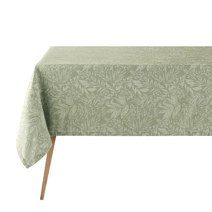 Tablecloth Charmilles Green 175x175 100% cotton, , hi-res image number 1