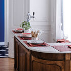 Coated placemat Vegetal mood Red 50x36 100% cotton, , hi-res image number 0