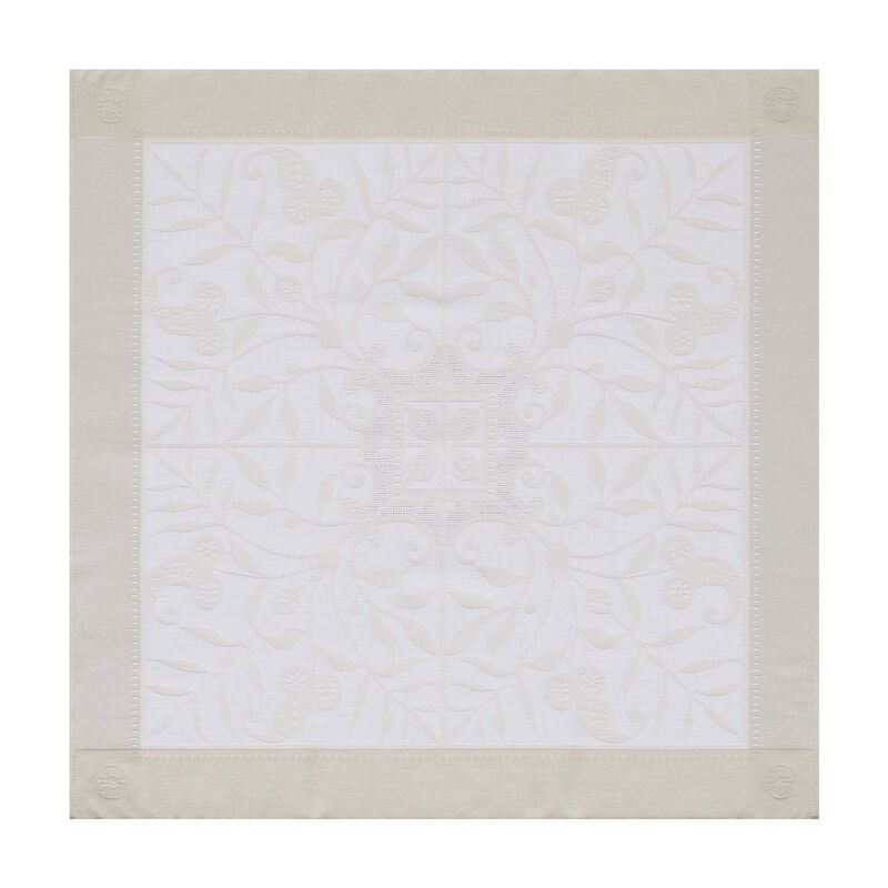 Napkin Venezia Ivoire Ivory 58x58 100% cotton, , hi-res image number 0