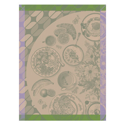 Tea towel Brunch Gourmand  Cotton