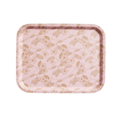 Tray Essentiel Graphique Beige 36x7 100% Wood