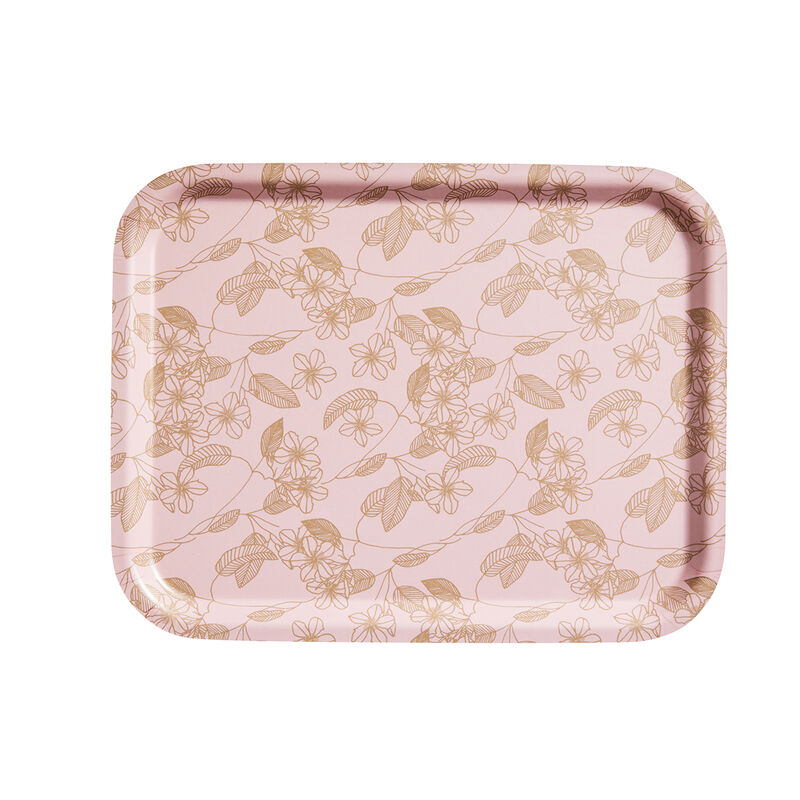 Tray Essentiel Graphique Beige 36x7 100% Wood, , hi-res image number 0
