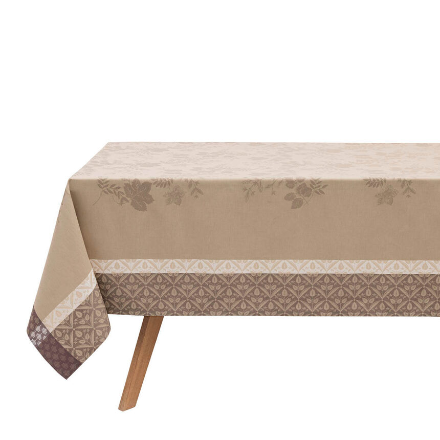 Tablecloth Manor lane Beige 175x175 100% cotton, , hi-res image number 3