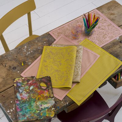 Coated placemat Osmose Tressage Cotton