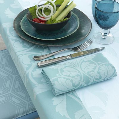 Chair cushion Syracuse Aqua 40x40 Acrylic