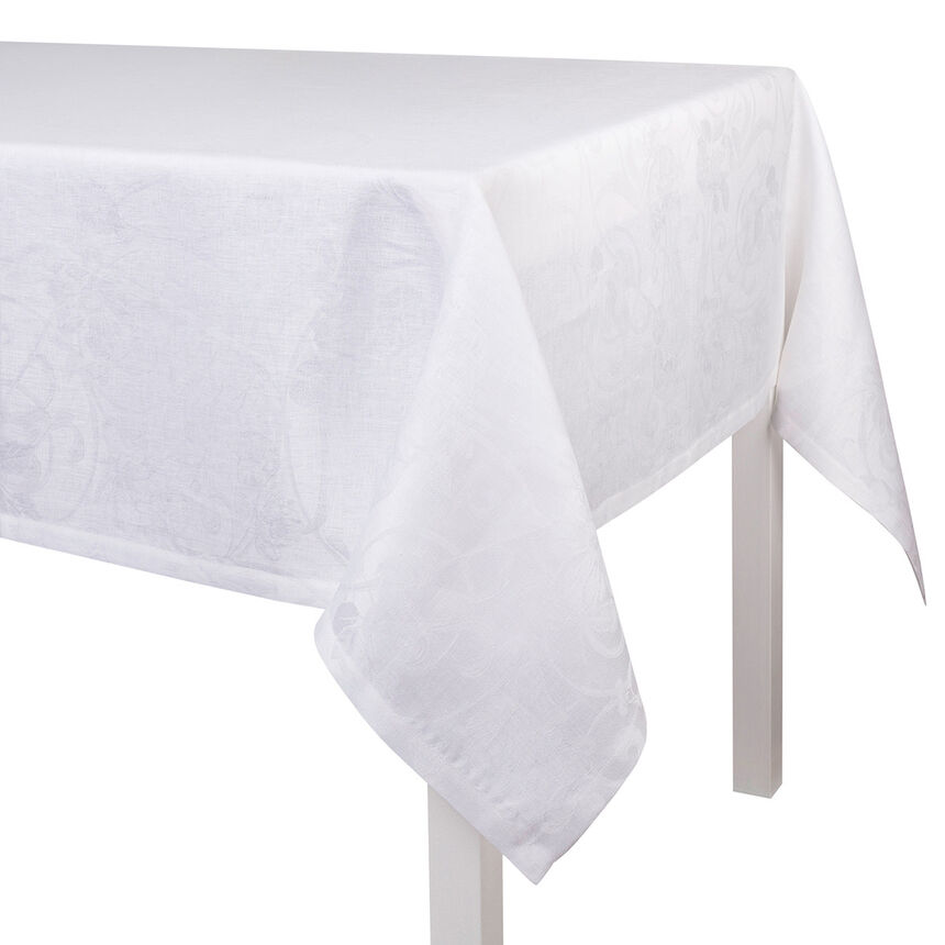 Tablecloth Tivoli White &Oslash;175 100% linen, , hi-res image number 1