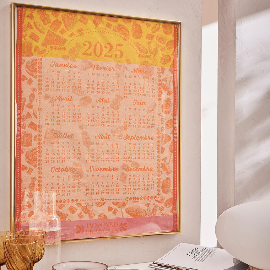 Tea towel Calendrier 2025, , hi-res image number 1