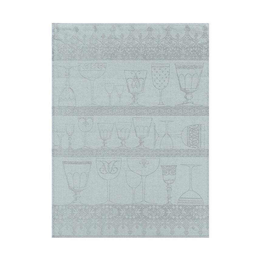 Crystal towel Cristal Mist 60x80 100% linen, , hi-res image number 0