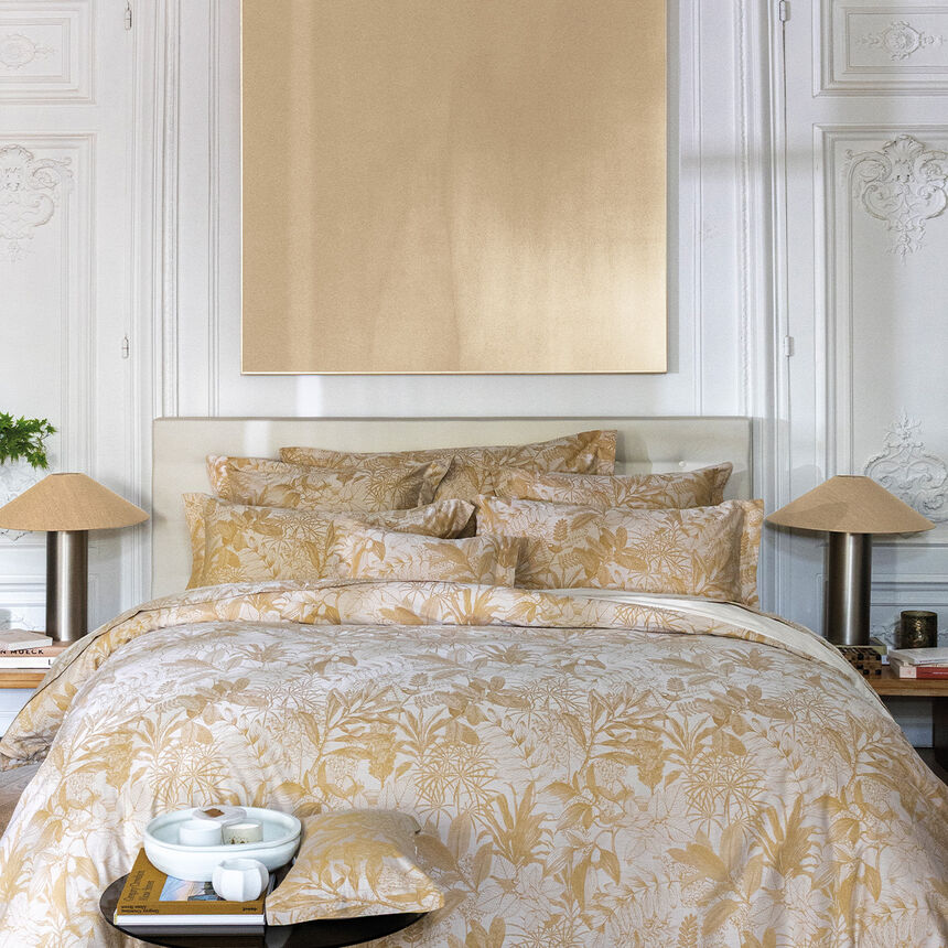 Flat sheets Bois Dormant Beige 240X300 100% cotton, , hi-res image number 2