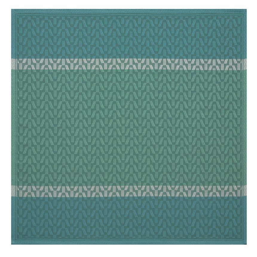 Napkin Veine Graphique Green 58x58 100% cotton, , hi-res image number 1