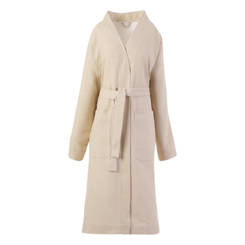 Robe Duetto Camel Small 100% cotton, , hi-res image number 0