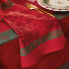 Napkin Sous les &eacute;toiles Red 55x55 100% cotton, , hi-res image number 0