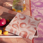 Paper napkin Arri&egrave;re-pays Pink 40x40 100% cotton, , hi-res image number 0