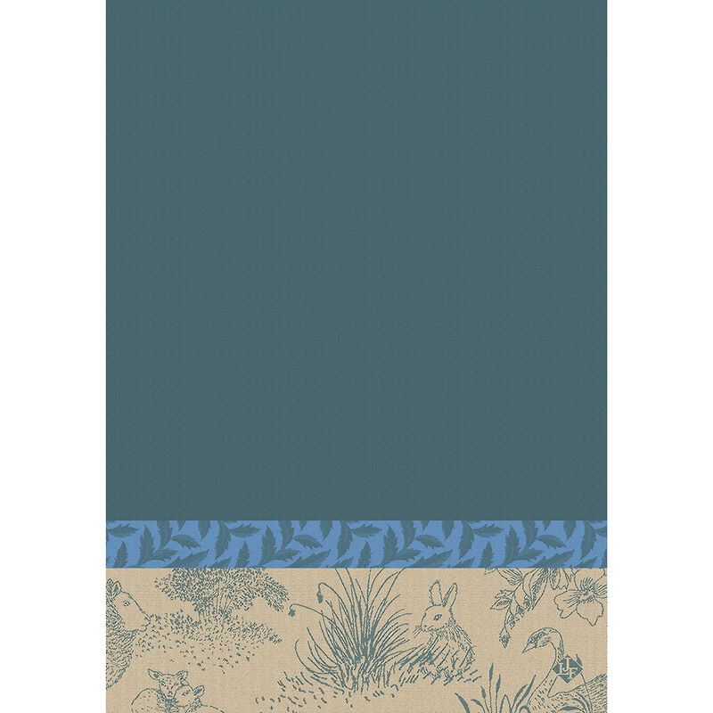 Hand towel Joséphine Blue 54x38 100% cotton, , hi-res image number 0